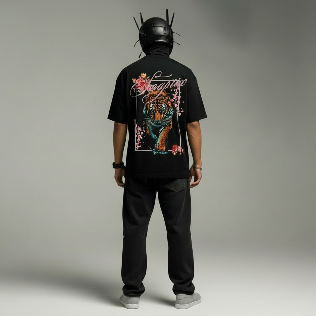 Wild Elegance — Silent Power | Oversized Tee