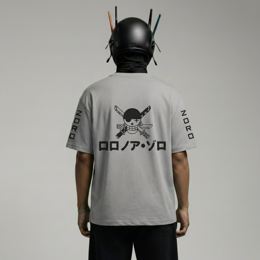 Pirate Hunter — Three Sword Style | Oversized Street Tee