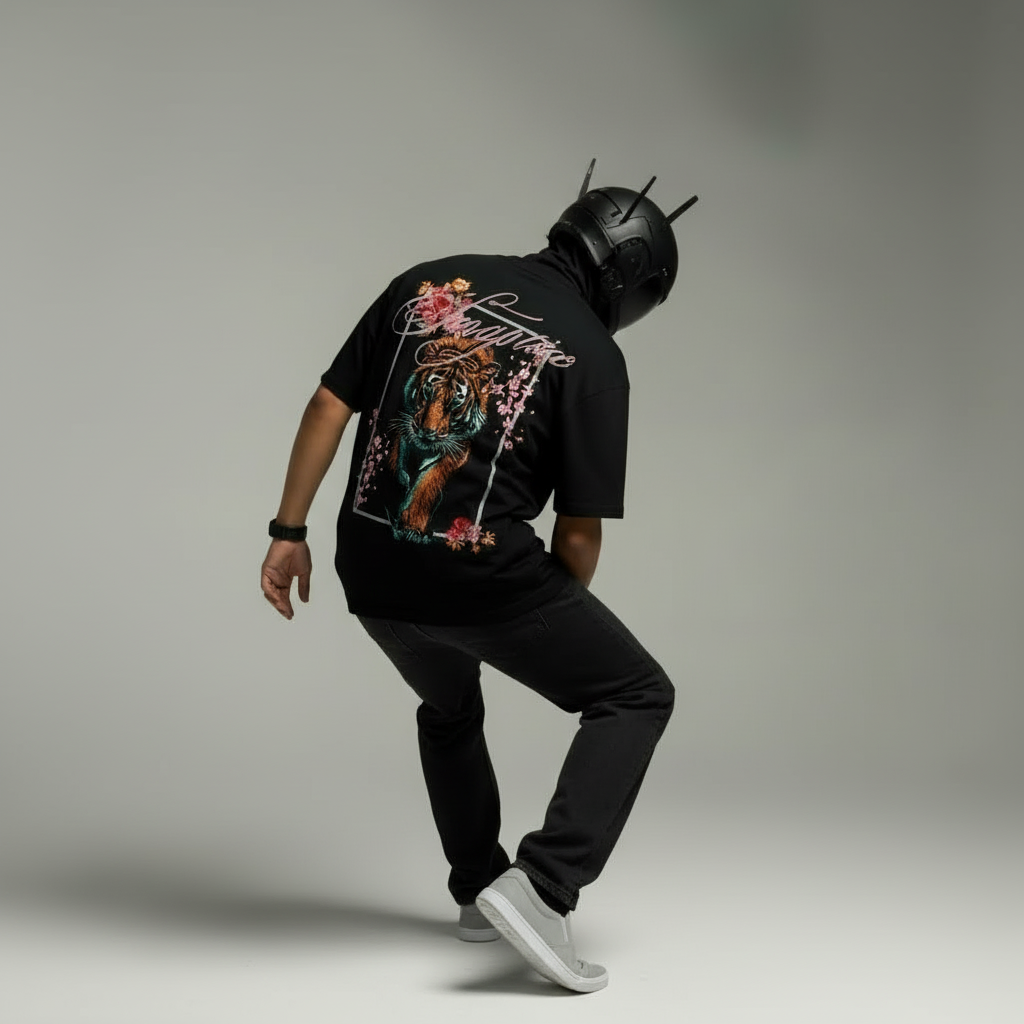 Wild Elegance — Silent Power | Oversized Tee